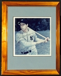 Joe DiMaggio Signed & Framed Photo - JSA LOA