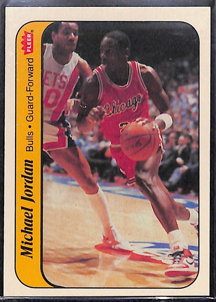 1986-87 Fleer Michael Jordan Rookie Sticker