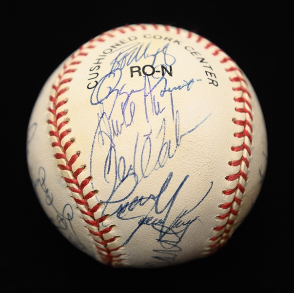 1994 St. Louis Cardinals Team Signed Baseball (23 Signatures w. Ozzie Smith & Joe Torre) - JSA Auction Letter