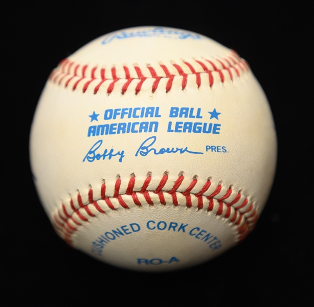 Baseball Legends Signed Baseball (12 Autos) w. Ted Williams (faded), Newcombe, G.Perry, Ford, Feller, Kell, Slaughter, Irvin, + (JSA Auction Letter)