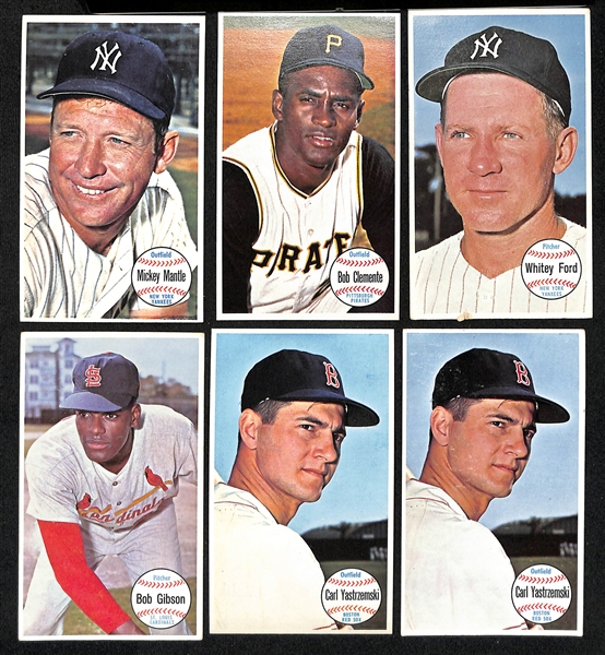  Lot of (130+) Assorted 1964 Topps Giant Cards - Near Complete Set Plus More