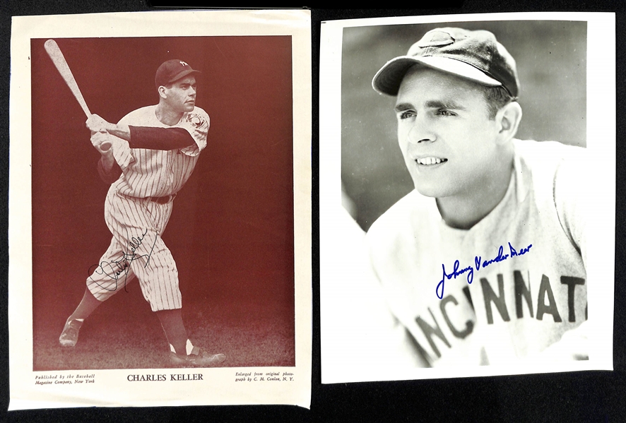 Lot of (10) Vintage Baseball Signed Photos w. Tom Seaver, Stan Musial, More (JSA Auction Letter)