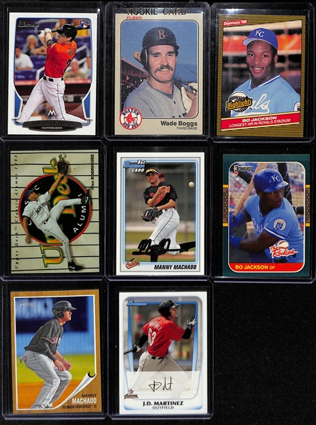Lot of (330+) Mostly Baseball Rookies w. Cal Ripken Jr., Ichiro, McGwire, Jeter and Many More