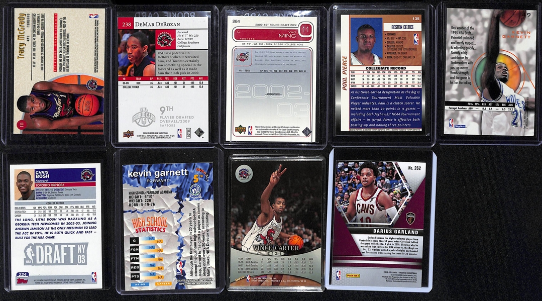 Lot of (45+) Basketball Mostly Rookie Cards w. Kevin Durant, Shaquille O'Neal, Jayson Tatum and Others