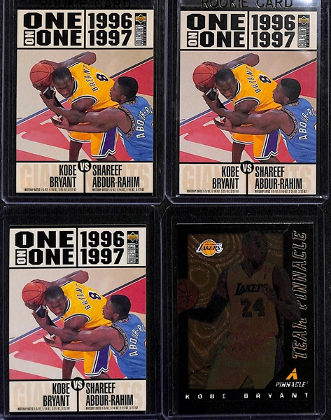 Lot of (55+) LeBron James and Kobe Bryant Cards w. (3) Kobe Bryant Rookies