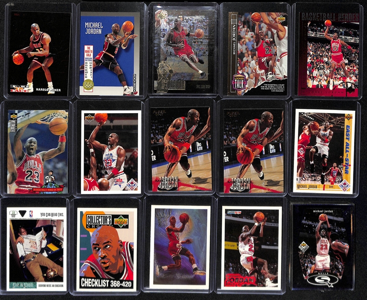 Lot of (100+) Michael Jordan Cards 