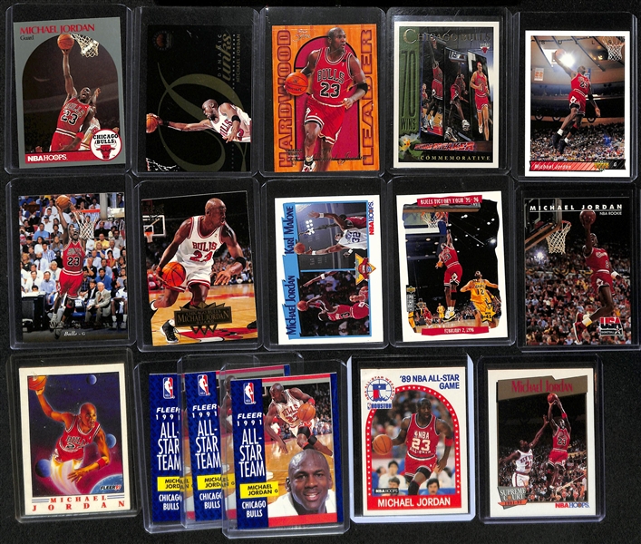 Lot of (85+) Michael Jordan Cards w. 1996 SPX # 8