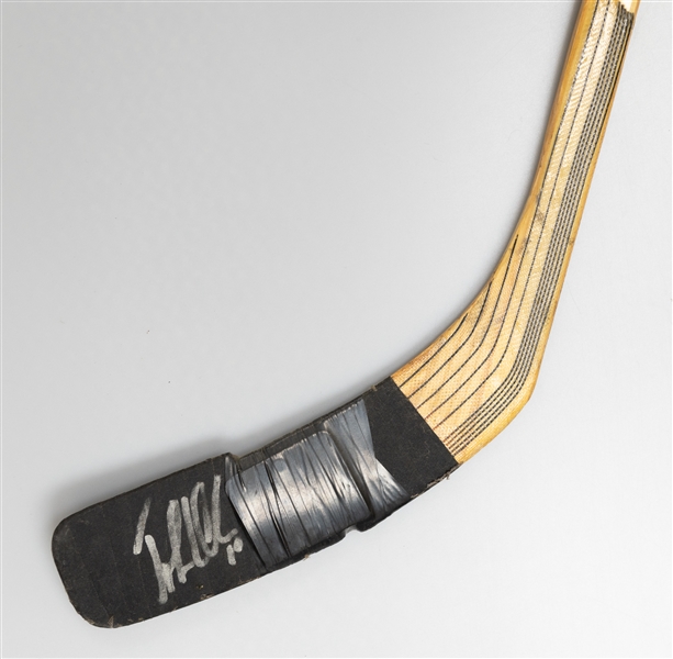 (3) Game Issued/Used Autograph Hockey Sticks - John LeClair, Rick Tocchet, Joni Pitkanen (JSA Auction Letter)
