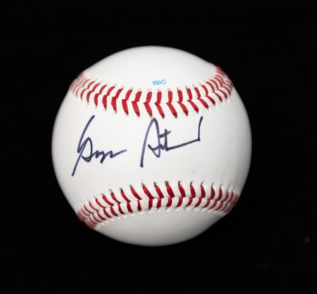George Steinbrenner Signed Official Eastern League Rawlings Baseball - JSA Auction Letter