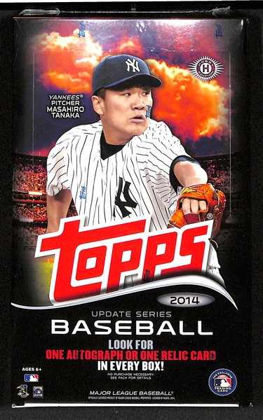 2014 Topps Update Baseball Hobby Box
