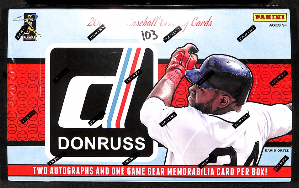 2014 Donruss Baseball Hobby Box
