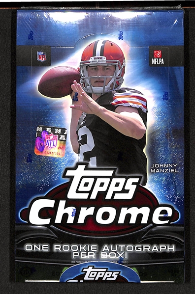 2014 Topps Chrome Football Hobby Box