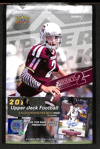 2014 Upper Deck Football Hobby Box