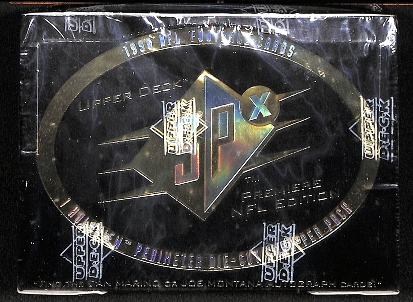 1996 Upper Deck SPX Football Box