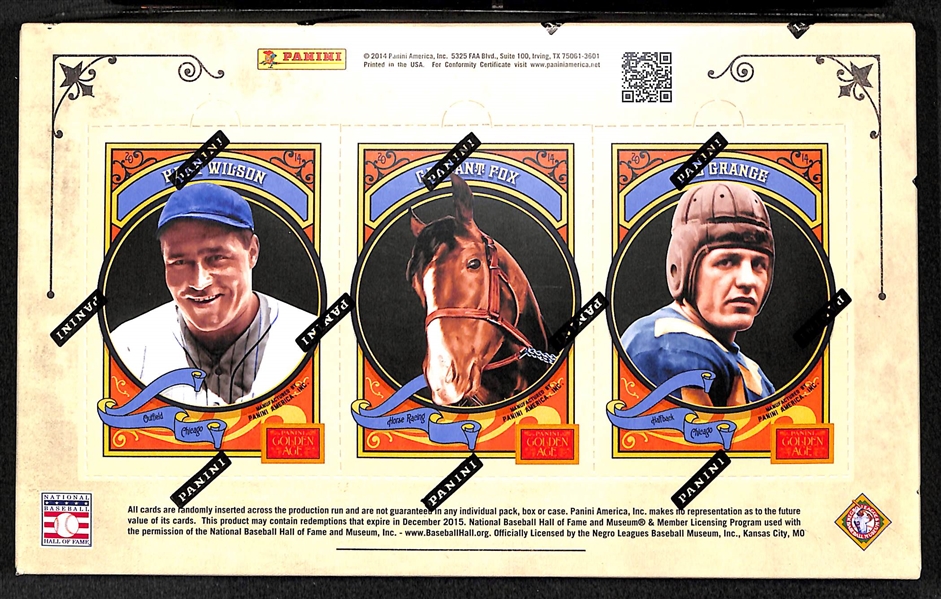 2014 Panini Golden Age Hobby Box