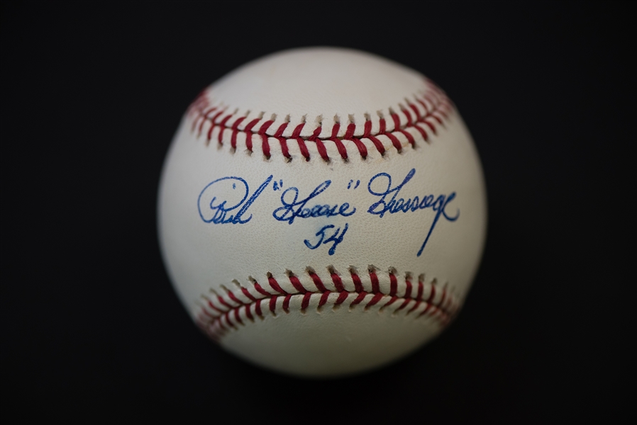 Goose Gossage & Tony Gwynn Signed Baseballs W/ Stands - JSA
