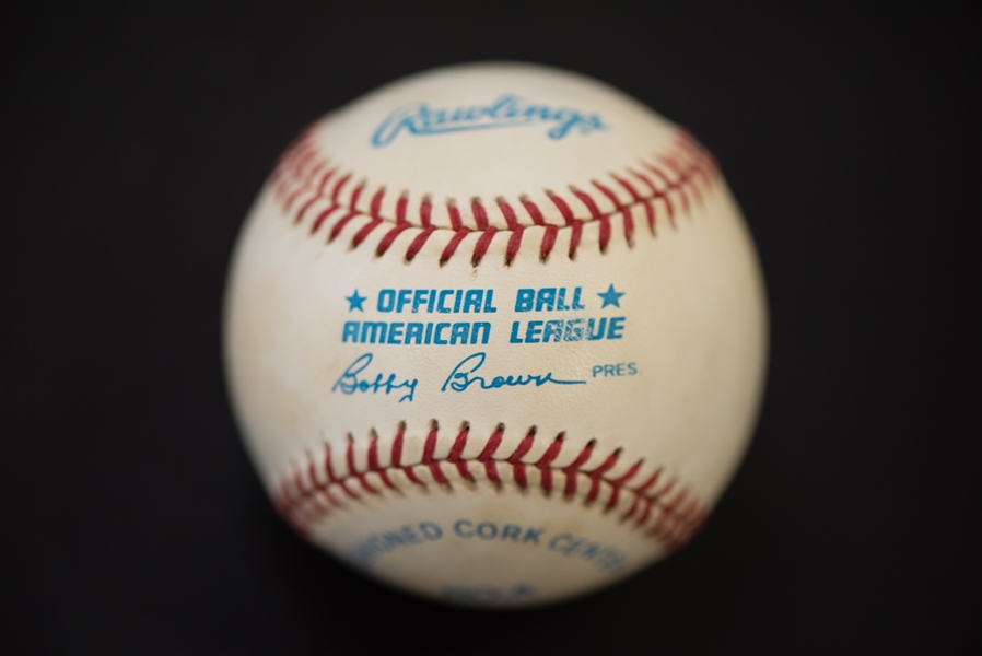 Charles Wagner Signed Baseball & Bobble Head