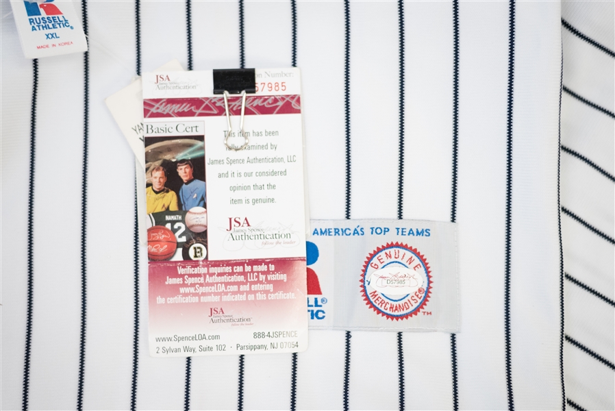 Joba Chamberlain Signed Yankees Jersey - JSA