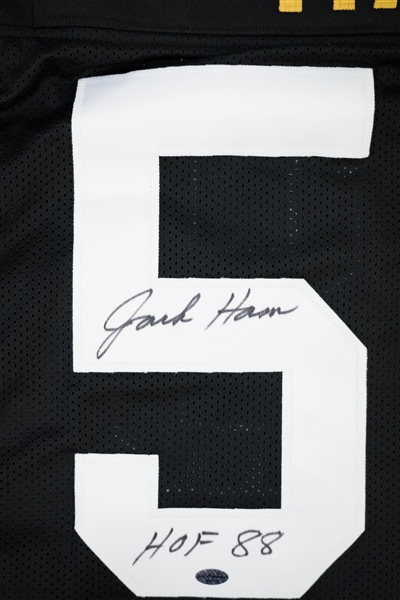 Jack Ham Signed Steelers Jersey - Leaf