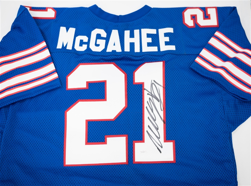 Willis McGahee Signed Bills Jersey - JSA