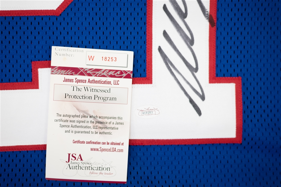 Willis McGahee Signed Bills Jersey - JSA