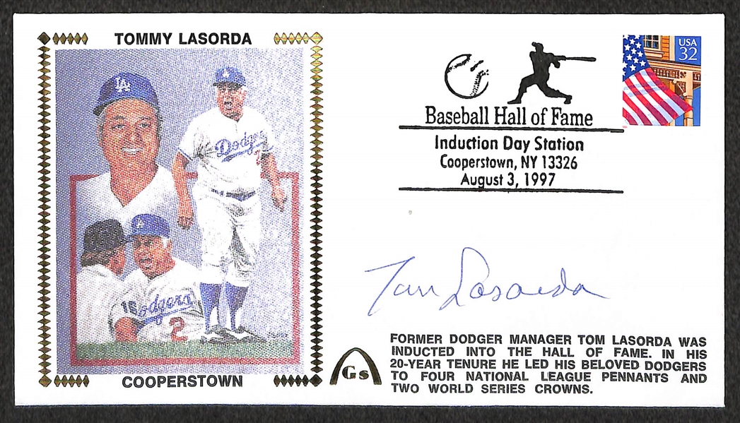 Lot Of 3 Signed First Day Covers w. Ripken - JSA
