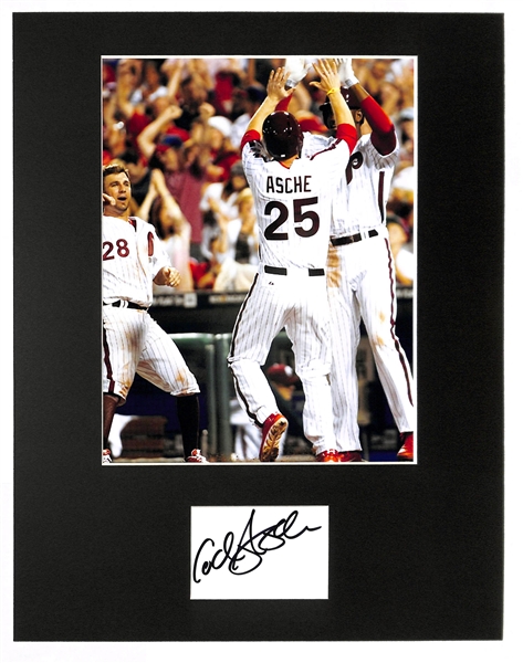 Darin Ruf & Cody Asche Signed Matted Photos