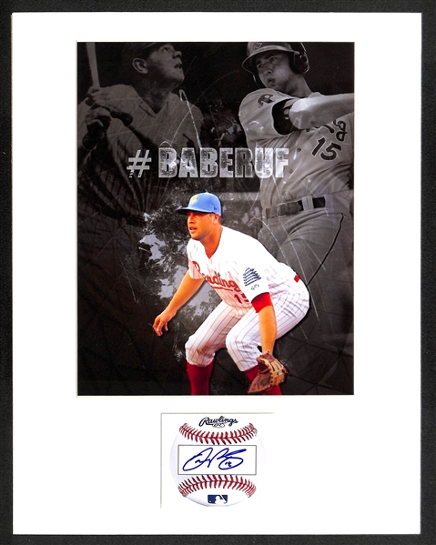 Darin Ruf & Cody Asche Signed Matted Photos