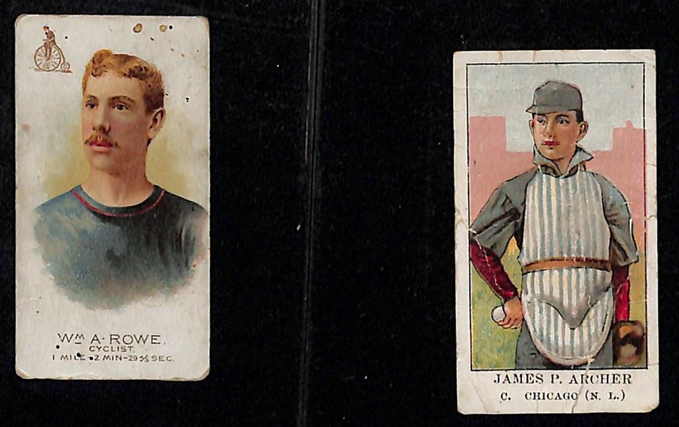 Lot Of 2 Early Vintage Sports Cards