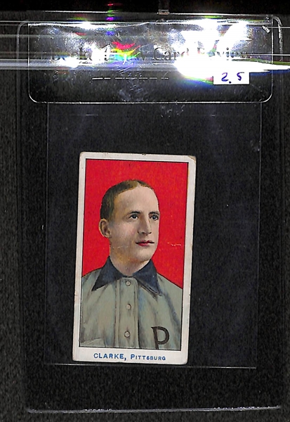 1910 E90-2 American Caramel Fred Clarke Card BVG 2.5
