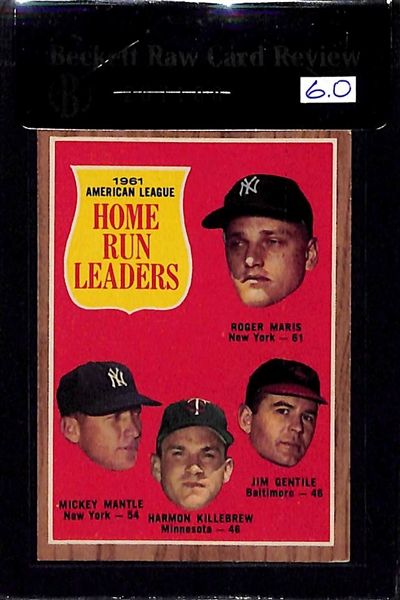 Lot Of 3 1962 Topps Cards W/ Ashburn & Torre RC - All BVG 6