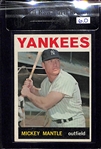 1964 Topps Mickey Mantle Card BVG 6.0