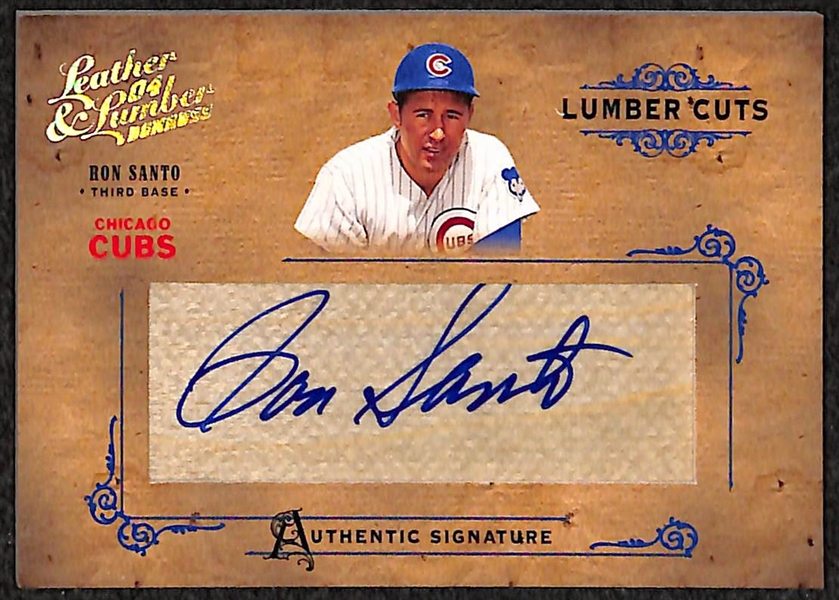 HOF Baseball Auto Lot Of 4 Cards W/ Musial