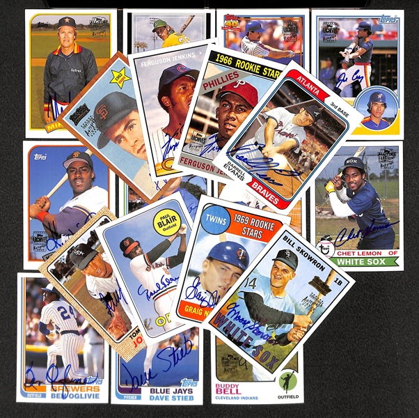 Lot Of 19 2002-04 Topps Fan Favorites Auto Cards W/ Perry