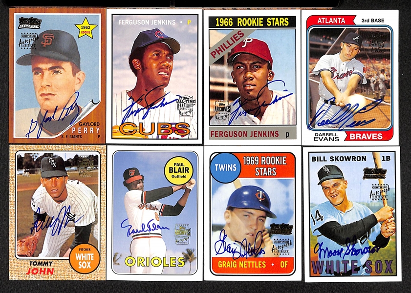 Lot Of 19 2002-04 Topps Fan Favorites Auto Cards W/ Perry