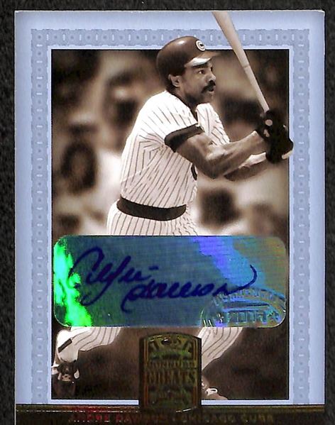 HOF Baseball Auto Lot Of 7 Cards W/ Carter