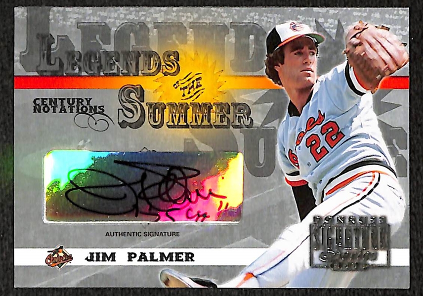 Lot Of 5 Jim Palmer Autograph Cards