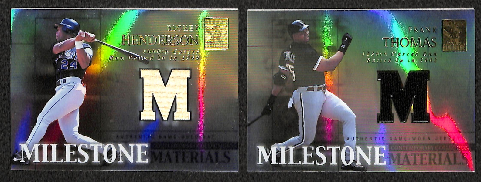 Lot Of 13 Topps Tribute Relic Cards W/ Willie Mays