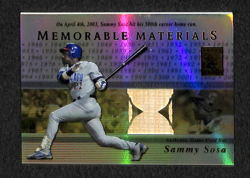 Lot Of 43 2003 Topps Tribute Relic Cards 