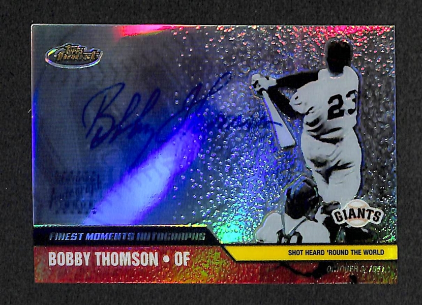 Lot Of 25 Baseball Stars Auto Cards W/ Murphy