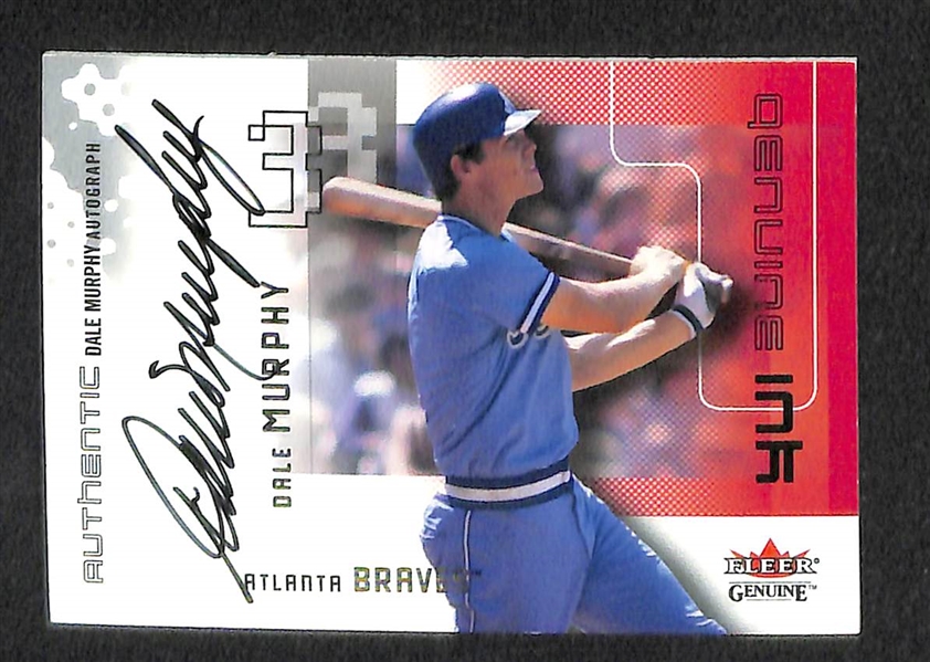 Lot Of 25 Baseball Stars Auto Cards W/ Murphy