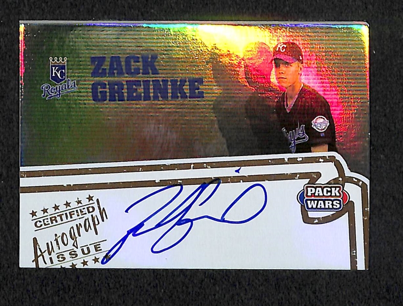 Lof Of 25 Baseball Stars Auto Cards W/ Mauer