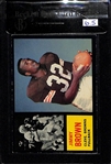 1962 Topps Jim Brown Card BVG 6.5