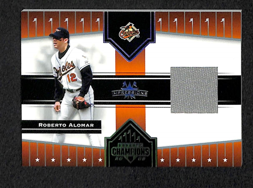 Lot Of 50 baseball HOF Relic Cards
