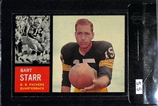 1962 Topps Bart Starr Card BVG 5.5