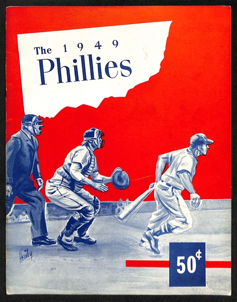 1949 Phillies Yearbook