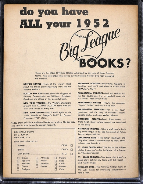1952 Philadelphia Athletics Yearbook
