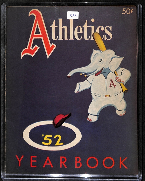 1952 Philadelphia Athletics Yearbook