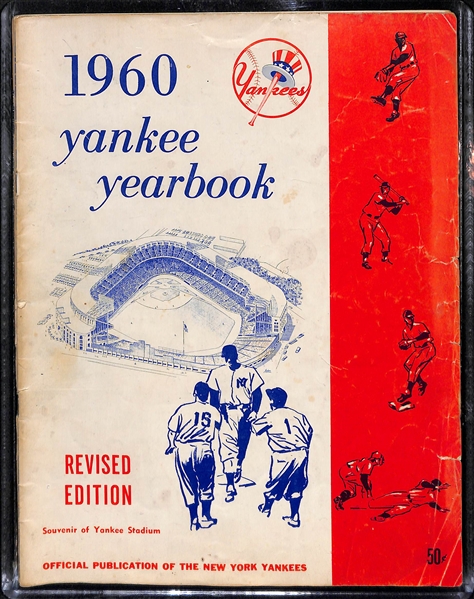 Lot Of 3 Yankees Vintage Programs & Yearbooks c. 1960s
