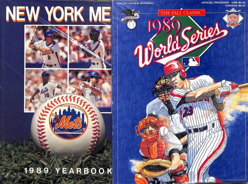Lot Of 8 1980's Programs & Magazines